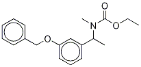 N-[1-(3’-Benzyloxyphenyl)ethyl]-N-(methyl-d3)-O-ethylcarbamate Struktur