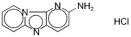 2-Aminodipyrido[1,2-a:3',2-D]imidazole-13C3 Hydrochloride Struktur