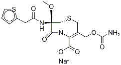 Cefoxitin-d3 Sodium Salt Struktur