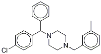 Meclizine-d8 Dihydrochloride Struktur