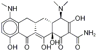 7-Monodemethyl Minocycline-d3 Struktur