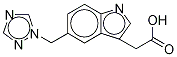 Triazolomethylindole-3-acetic Acid-d5 Struktur