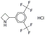 2-[3,5-Bis(trifluoroMethyl)phenyl]azetidine Hydrochloride Struktur