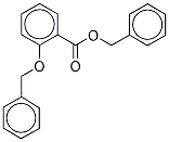 2-Benzyloxy-benzoic Acid-13C3 Benzyl Ester Struktur