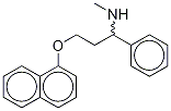 rac N-DeMethyl Dapoxetine-d3 Struktur