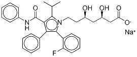 2-Fluoro Atorvastatin SodiuM Salt Struktur