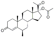 epi-Medroxy Progesterone-d3 17-Acetate Struktur