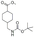 cis,trans-(1,1-DiMethylethoxy)carbonyl TranexaMic Acid Methyl Ester-13C2,15N Struktur