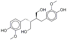 rac Secoisolariciresinol-13C3 Struktur