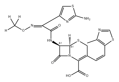 Cefditoren Pivoxil-d3 Struktur