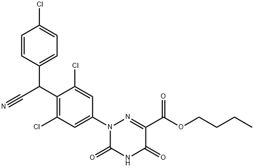 Diclazuril 6-Carboxylic Acid Butyl Ester Struktur