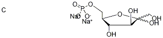 D-Fructose 6-Phosphate-13C6 Disodium Salt Struktur