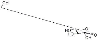 D-Glucono-1,5-lactone-1-13C Struktur