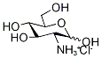 D-Glucosamine-6-13C Hydrochloride Struktur