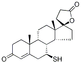 7a-Thio Spironolactone Struktur