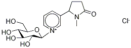 Cotinine-N-D-glucoside Chloride Struktur