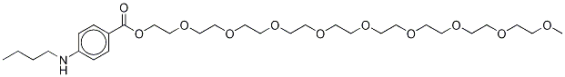 Benzonatate-d9 Struktur