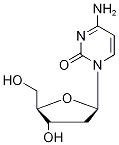 Deoxycytidine-13C,15N2 Struktur