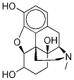 (5a)-4,5-Epoxy-17-methylmorphinan-3,6,14-triol-d3 Struktur