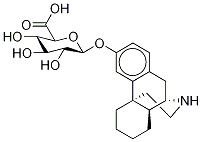 N-Desmethyl Dextrorphan-d3 -D-O-Glucuronide Struktur