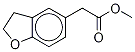 2,3-Dihydro-5-benzofuranacetic Acid-d2 Methyl Ester Struktur