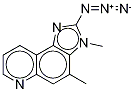 2-Azido-3,4-dimethylimidazo[4,5-f]quinoline-d3 Struktur