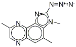 2-Azido-3,4,8-trimethyl-3H-imidazo[4,5-f]quinoxaline-d3 Struktur