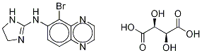 Brimonidine-d4 L-Tartrate Struktur