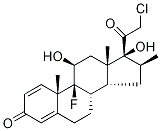 Clobetasol-d5 Struktur