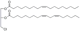 rac 1-Oleoyl-2-linoleoyl-3-chloropropanediol-d5 Struktur