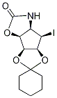 (1R,2R,3R)-(4S)-AMino-1,2,3-trihydroxy-(5R)-iodocyclopentane 3,4-CarbaMate 1,2-Cyclohexyl Ketal Struktur