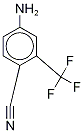 5-AMino-2-cyanobenzotrifluoride-d3 Struktur