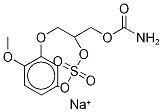 MethocarbaMol-O-sulfate-d5 SodiuM Salt Struktur