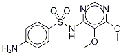 Sulfadoxine-d4 Struktur