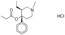 β-Meprodine-d5 Hydrochloride Struktur