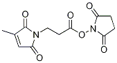 3-(MethylMaleiMido)propionic Acid N-SucciniMidyl Ester Struktur