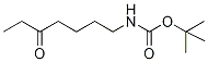 5-Oxoheptyl-carbaMic Acid tert-Butyl Ester Struktur