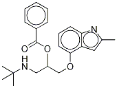 (±)-Bopindolol-d9 Struktur