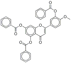 DiosMetin Tri-O-benzoyl Struktur