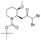 1,1-Dibromoridane N-Carboxylic Acid tert-Butyl Ester Struktur