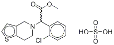 RAC CLOPIDOGREL-D4 HYDROGEN SULFATE Struktur