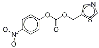 Thiazolylmethyl-4-nitrophenylcarbonate-13C3 Struktur