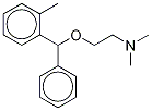 Orphenadrine-d3 Citrate Salt Struktur