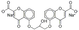 Cromolyn-d5 Disodium Salt Struktur