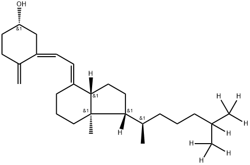 Vitamin D3-d7 Struktur