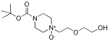 N4-tert-Butoxycarbonyl-1-[2-(2-hydroxyethoxy)ethyl]piperazine N1-Oxide Struktur