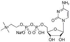 Citicoline-d9 Sodium Salt Struktur