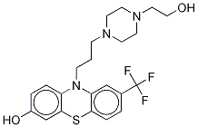 7-Hydroxy Fluphenazine-d8 Struktur