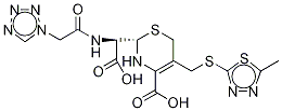 Cefazolin 1,3-Thiazine Impurity (Mixture of Diastereomers) Struktur