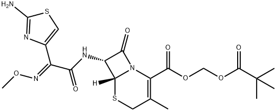 (E)-Cefetamet Pivoxil Struktur